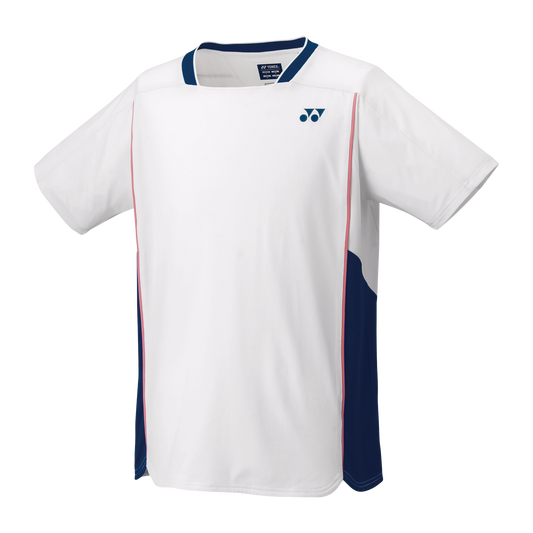 Yonex T-Shirt à col rond pour homme 10627 Blanc