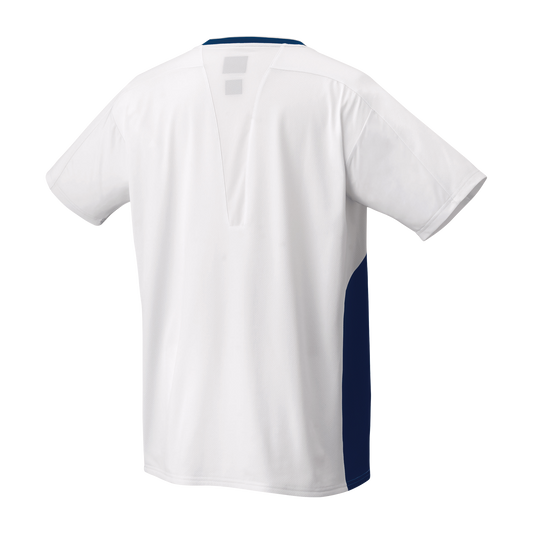 Yonex T-Shirt à col rond pour homme 10627 Blanc