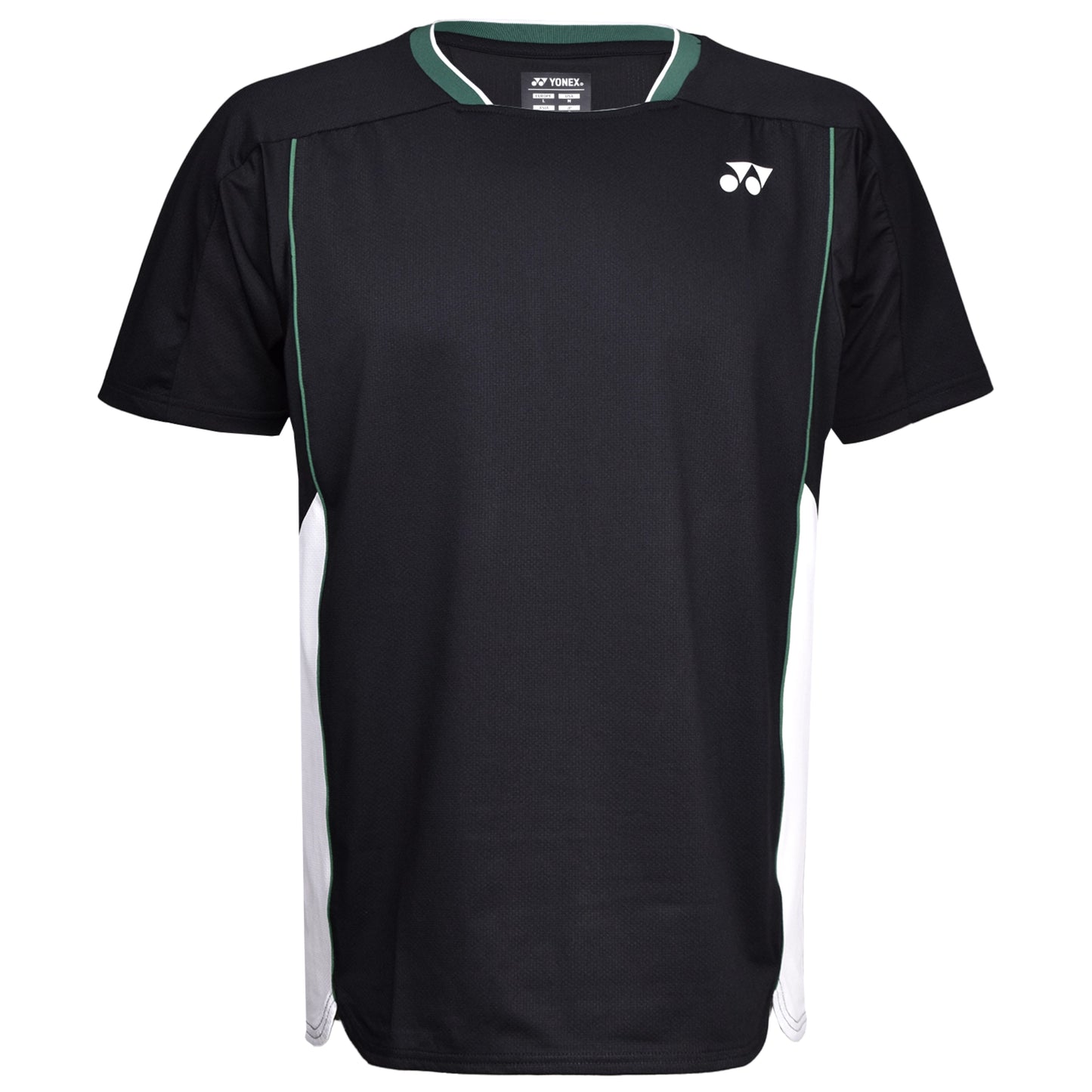 Yonex T-Shirt à col rond pour homme 10627 Noir