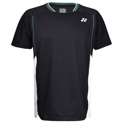 Yonex T-Shirt à col rond pour homme 10627 Noir