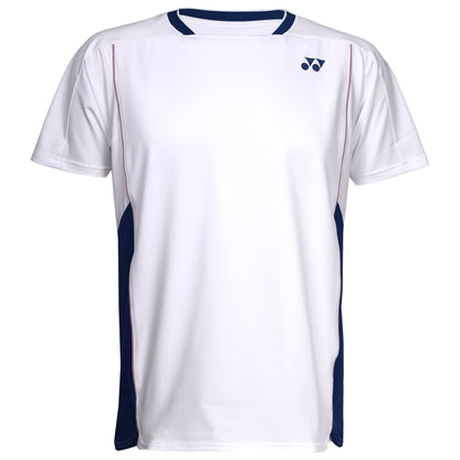 Yonex T-Shirt à col rond pour homme 10627 Blanc