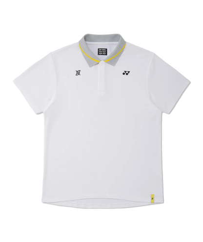 Yonex x Viktor Axelsen Unisex Polo 10819 White
