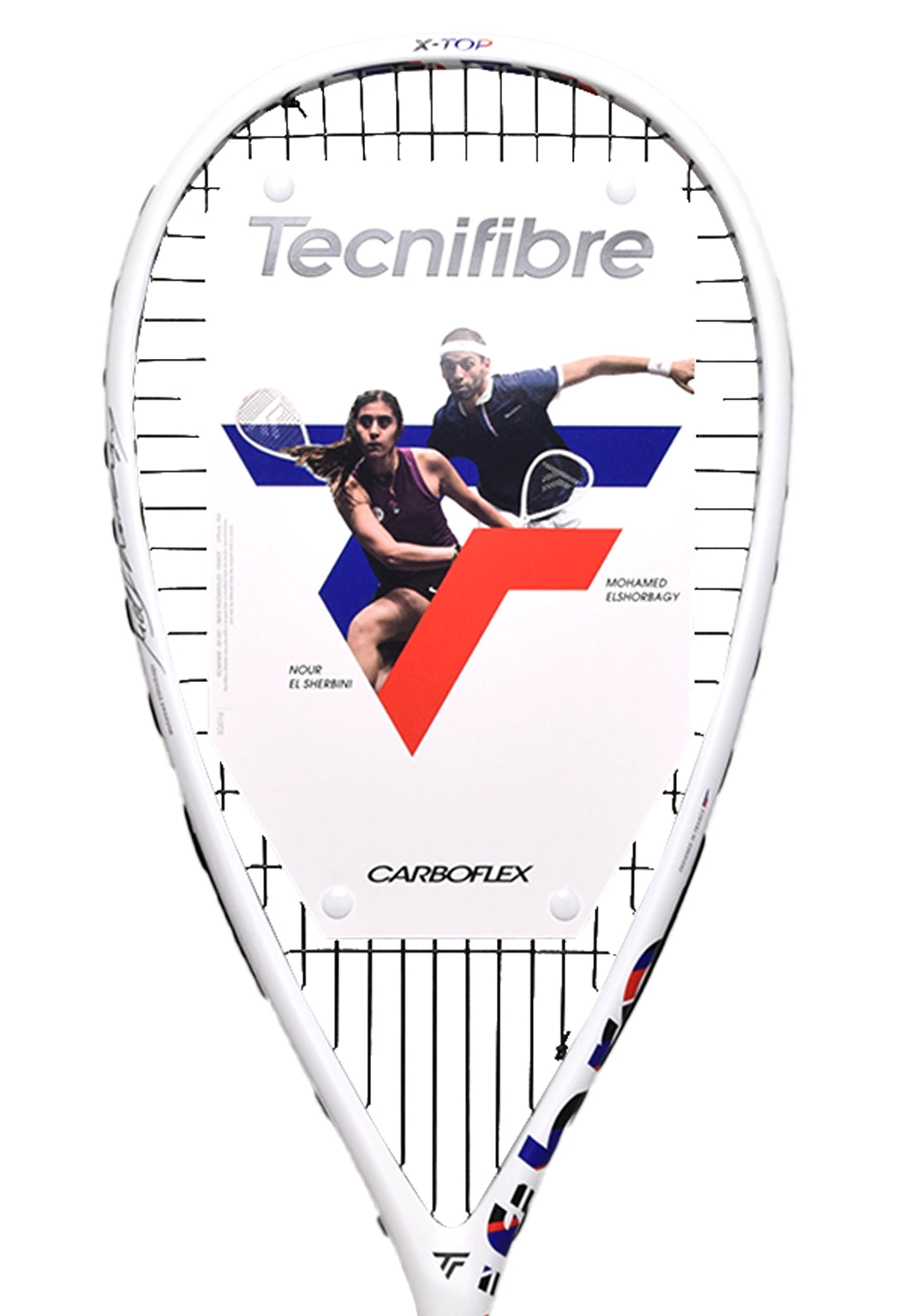 Tecnifibre Carboflex X-TOP V2 125 Raquette de squash