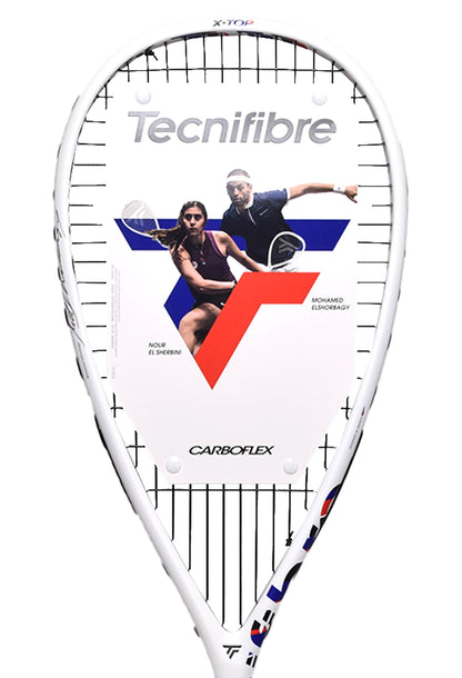 Tecnifibre Carboflex X-TOP V2 125 Raquette de squash