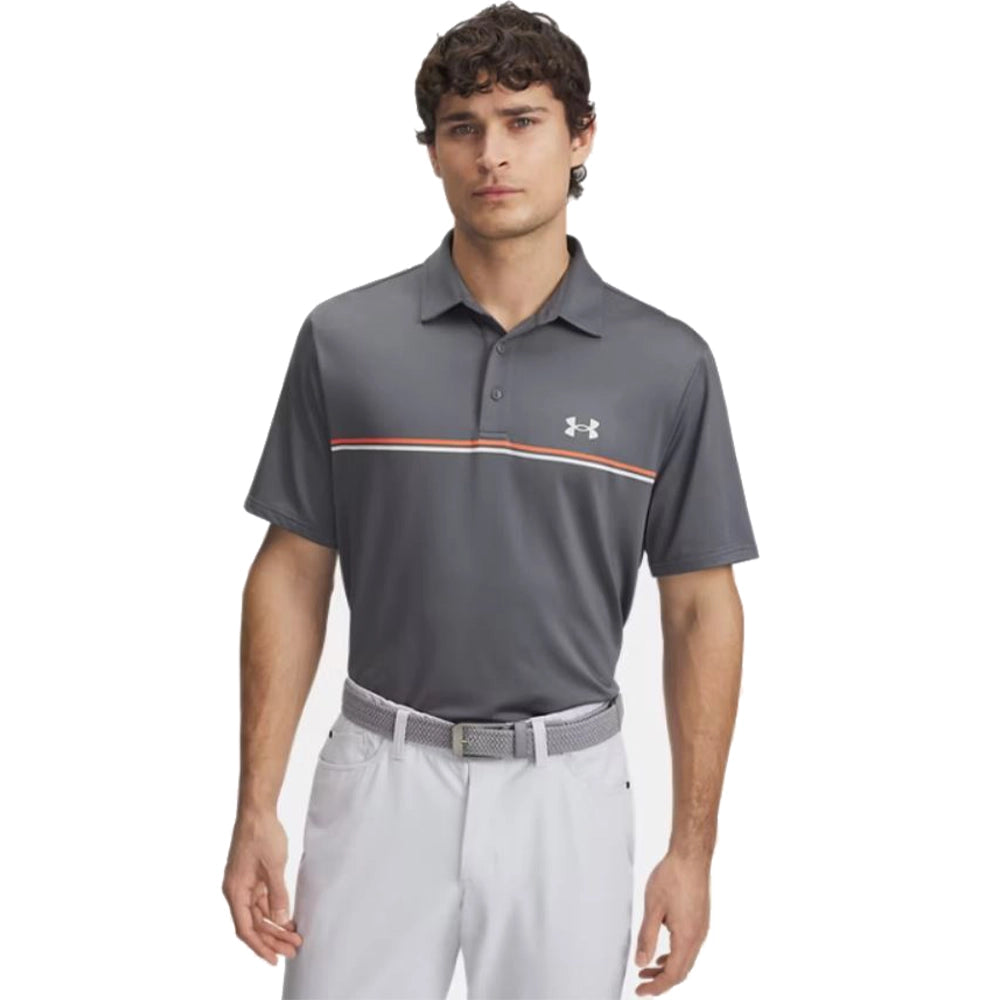 Under Armour Men's Playoff Stripe Polo 3.0 1378676-025