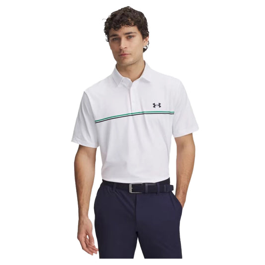 Under Armour Polo à rayures Playoff 3.0 pour homme 1378676-103