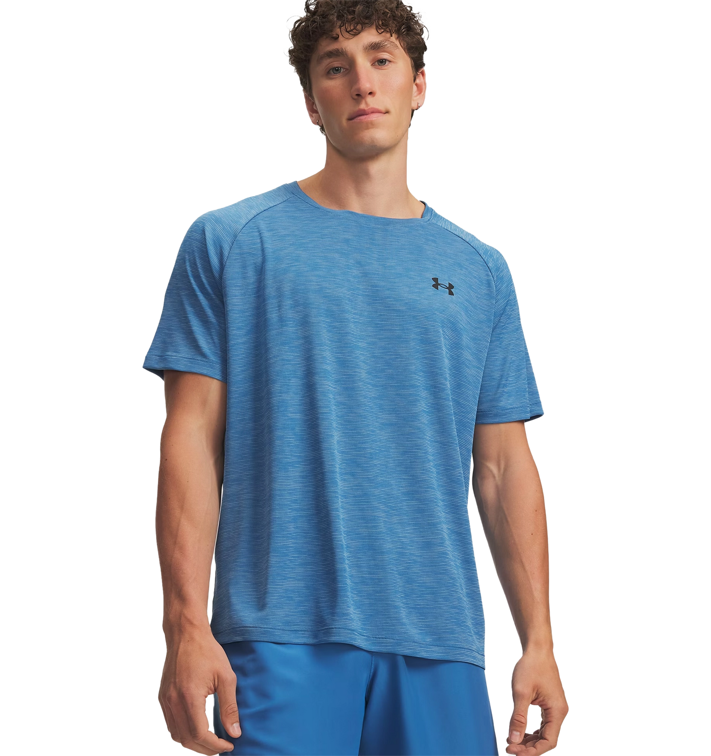 Under Armour T-Shirt manches courtes Tech Textured pour homme 1382796-430