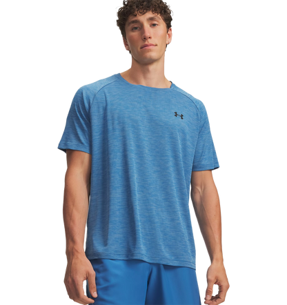 Under Armour T-Shirt manches courtes Tech Textured pour homme 1382796-430