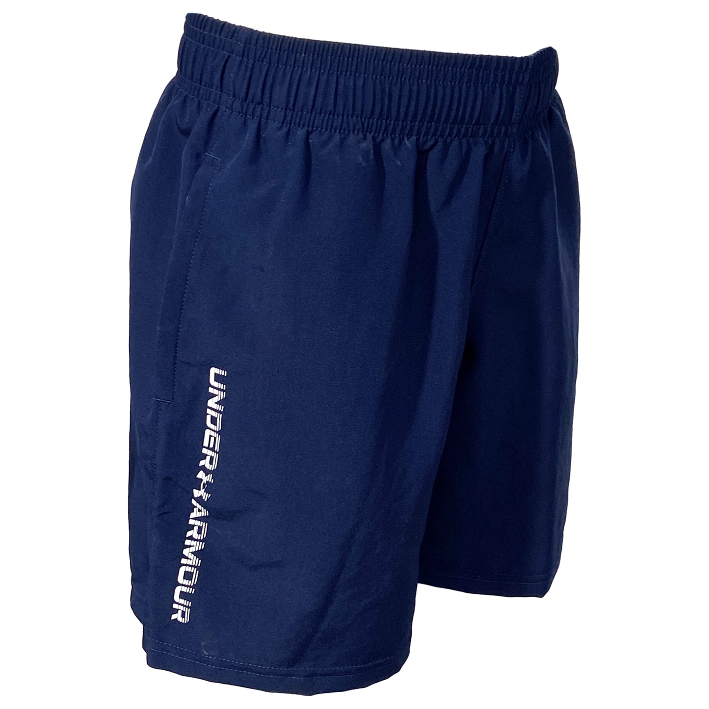 Under Armour short Tech tissé avec lettrage UA pour garçon 1383341-410