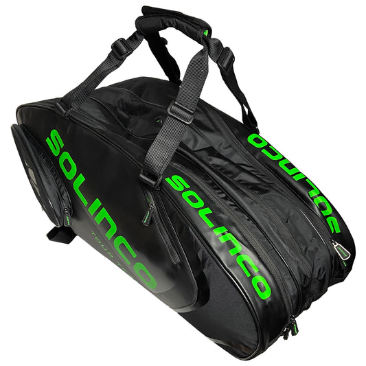 Solinco Tour Racquet Bag 15R Black/Green