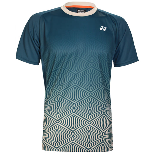 Yonex T-Shirt pour homme 16693 Bleu - Gideon/Sukamuljo Replica