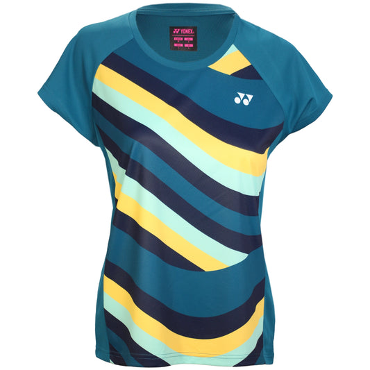 Yonex T-Shirt pour femme 16694 Bleu - Ratchanok/Carolina