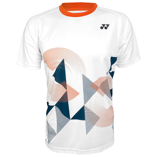 Yonex T-Shirt de Badminton pour homme Gideon/Sukamuljo 16698 Blanc