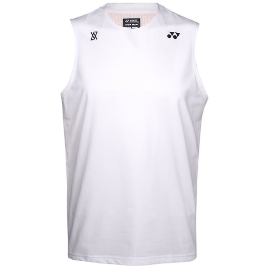 Yonex x Viktor Axelsen Top sans manches pour homme 16823 Blanc