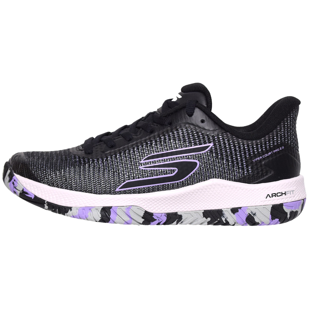 Skechers Femme Viper Court Pro 2.0 - Pickleball 172109-BKLV