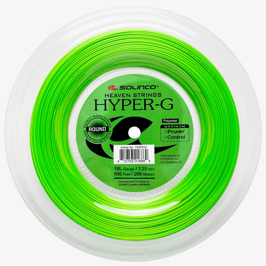 Solinco reel Hyper-G Round 16L Green (200M)