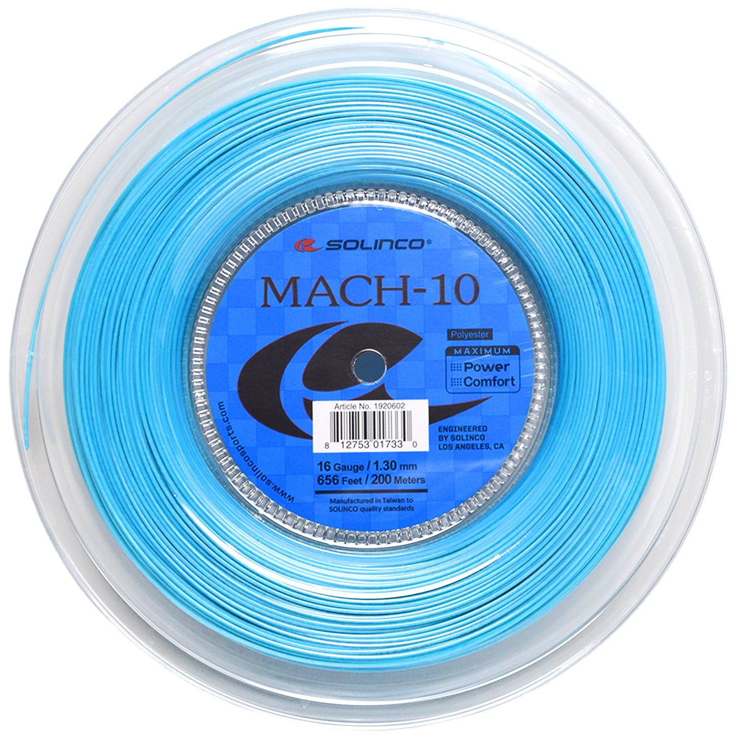 Solinco reel MACH-10 16 Blue (200M)