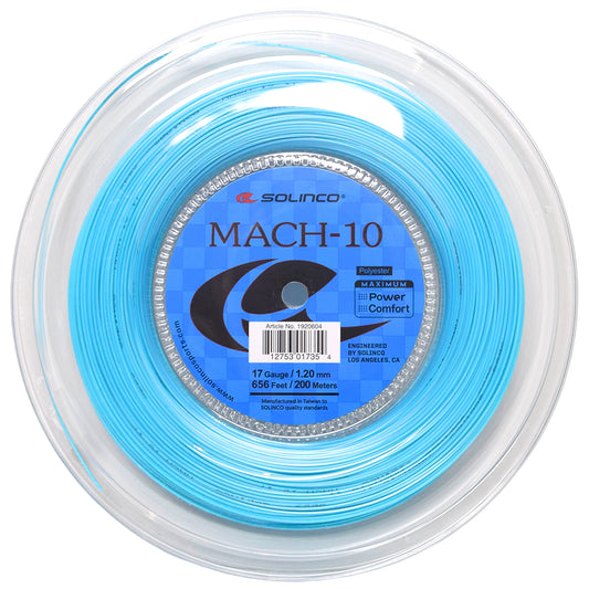 Solinco roulette MACH-10 17 Bleu (200M)