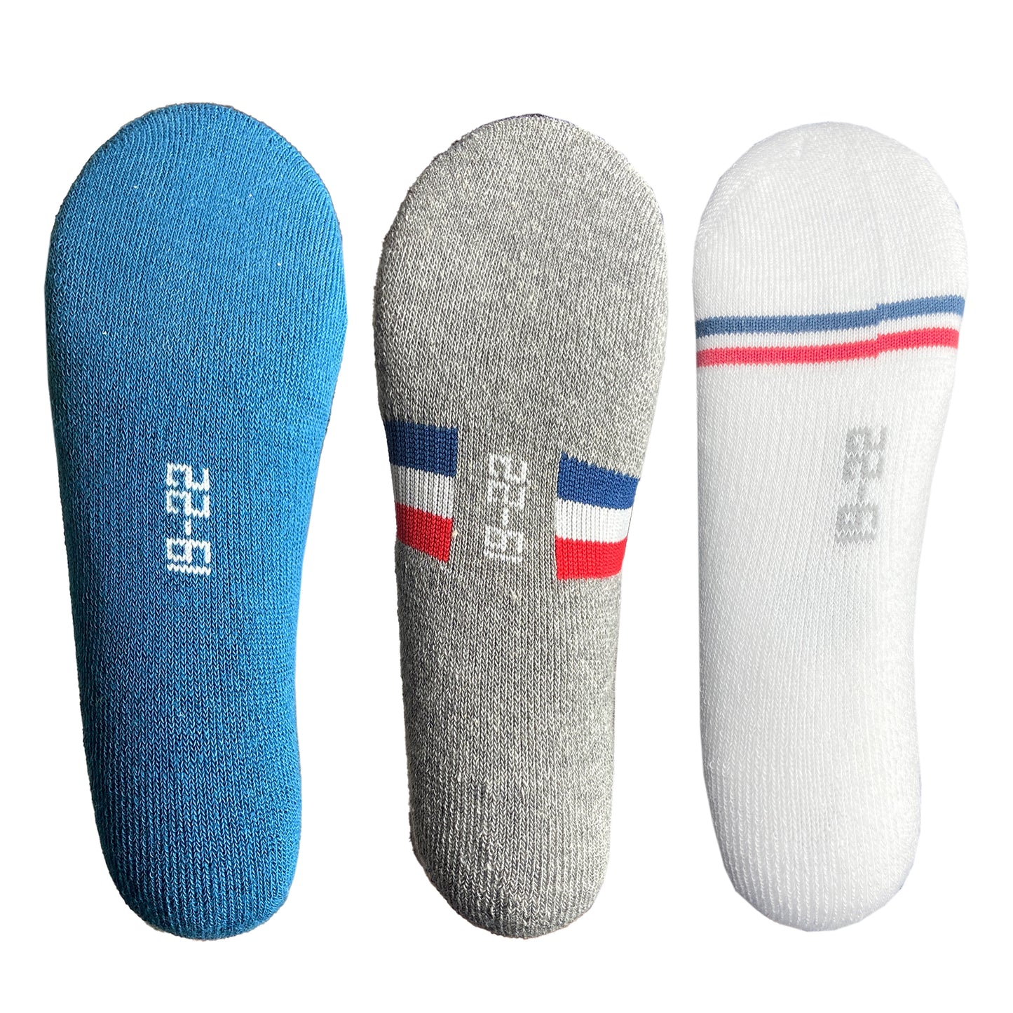 Yonex Low-Cut Sport Socks JUNIOR 19223JEX (pack of 3) Assorted