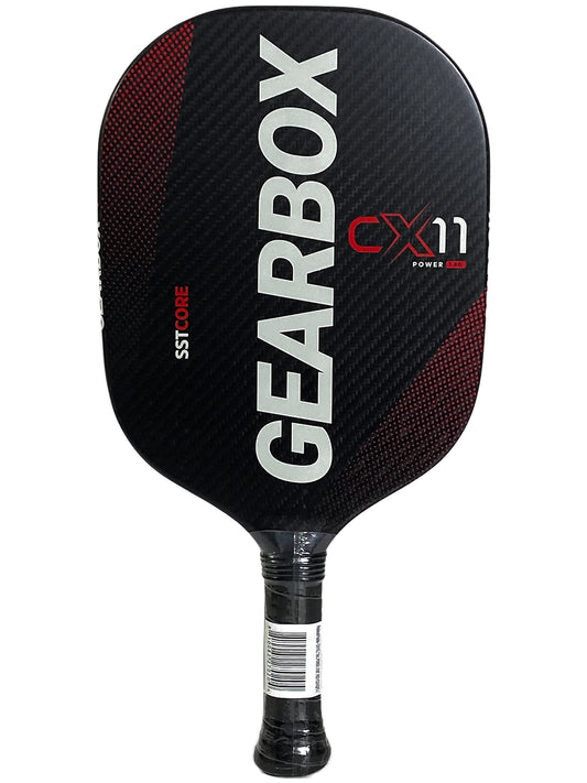 Gearbox CX11Q Quad Power Pickleball Paddle - Red