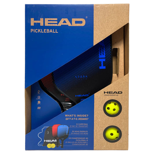 Head Spark Ensemble de raquettes et balles de pickleball (200194)