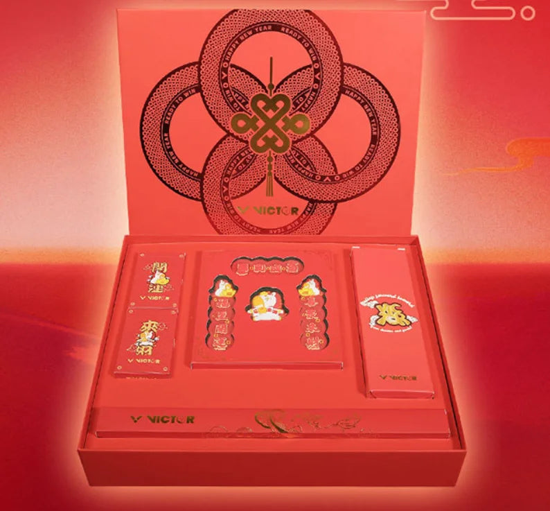 Victor 2026 Chinese New Year Accessory Gift Box - Year of the Horse Collection (2026CNY-GB-D) - Tenniszon