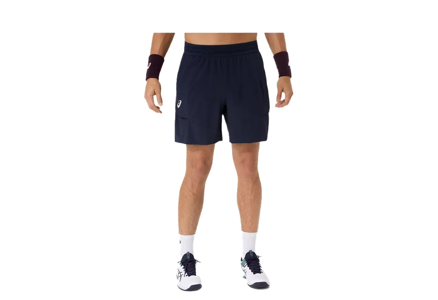Asics short Match Laser Cut 7" pour homme 2041A421-400