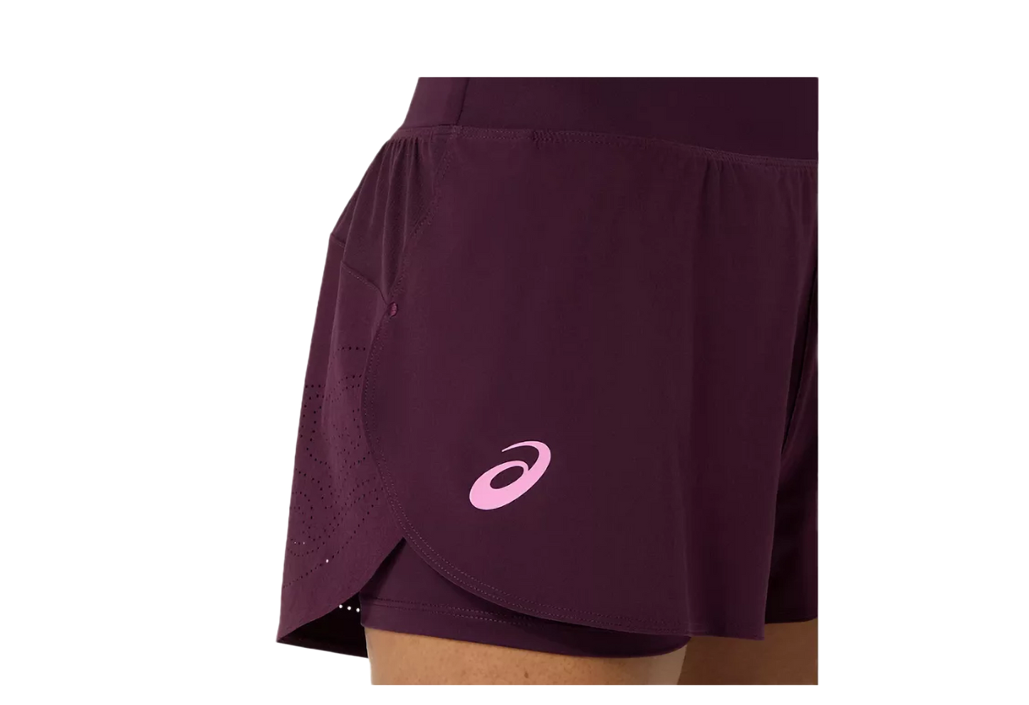 Asics short Match Laser Cut pour femme 2042A457-500