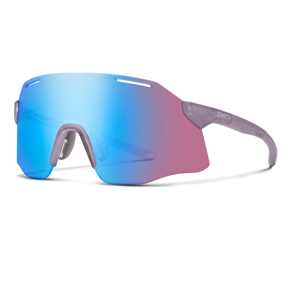 Smith Vert Sunglasses (Matte Meteorite Crystal/ChromaPop Low Light Rose Blue Mirror)