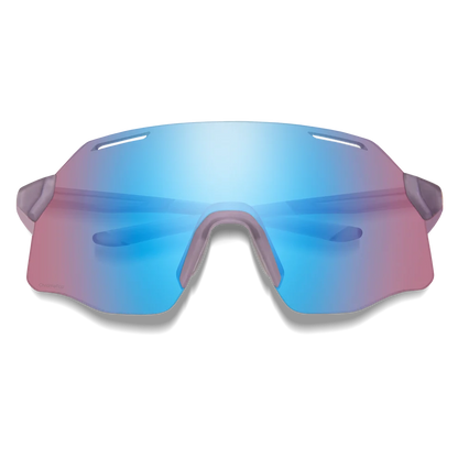 Smith Vert Sunglasses (Matte Meteorite Crystal/ChromaPop Low Light Rose Blue Mirror)