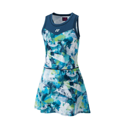 Yonex robe avec short intégré pour femme 20700 Bleu