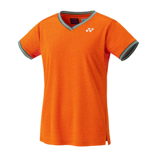Yonex Women's Crew Neck Shirt Tournament 20758 Bright Orange