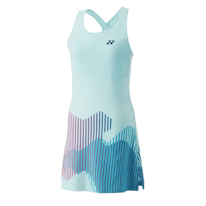 Yonex robe avec short intégré pour femme 20765 Bleu