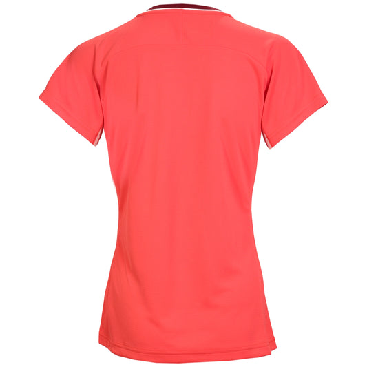 Yonex T-Shirt à col rond pour femme 20769 Rouge