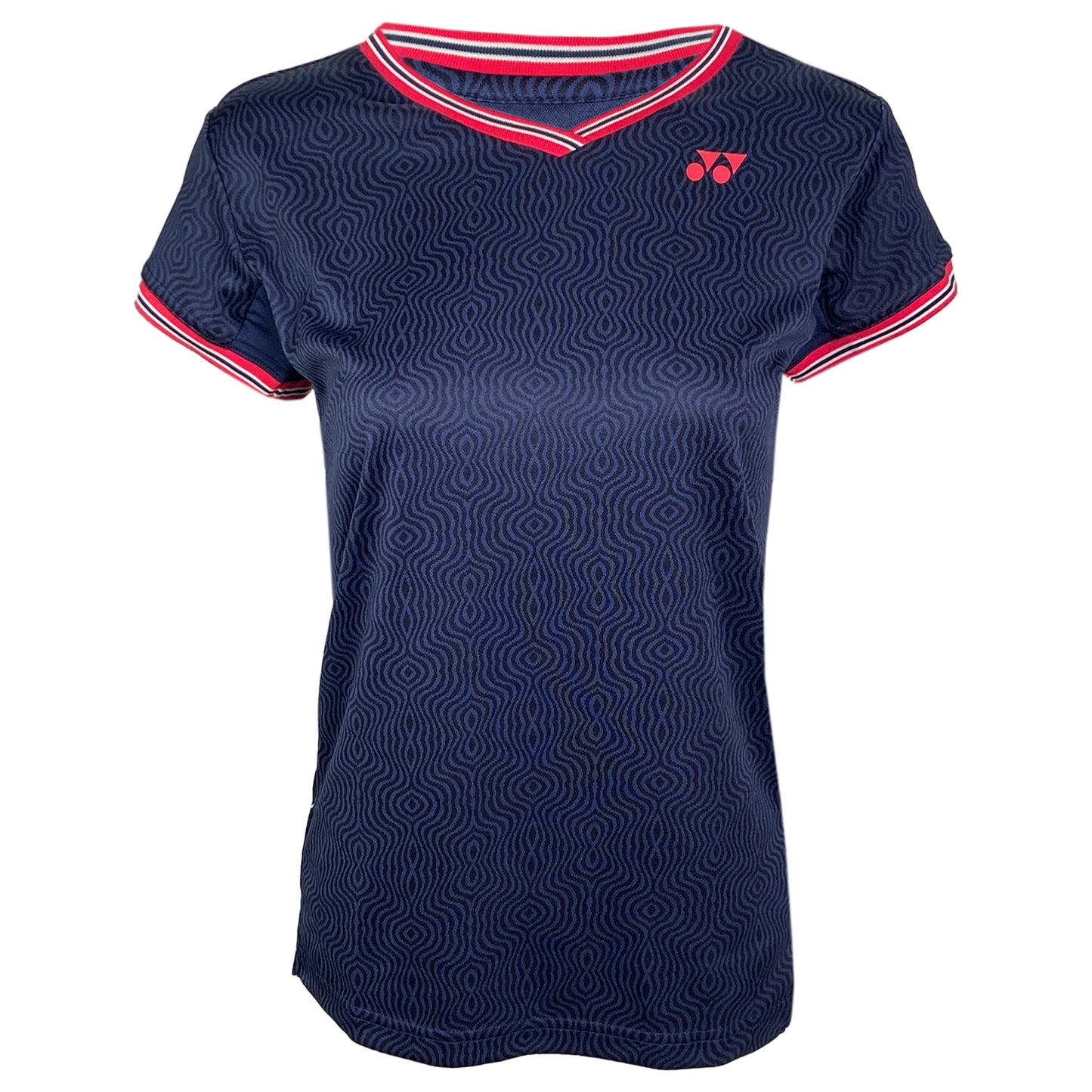 Yonex T-Shirt à col rond pour femme 20779 Bleu marine