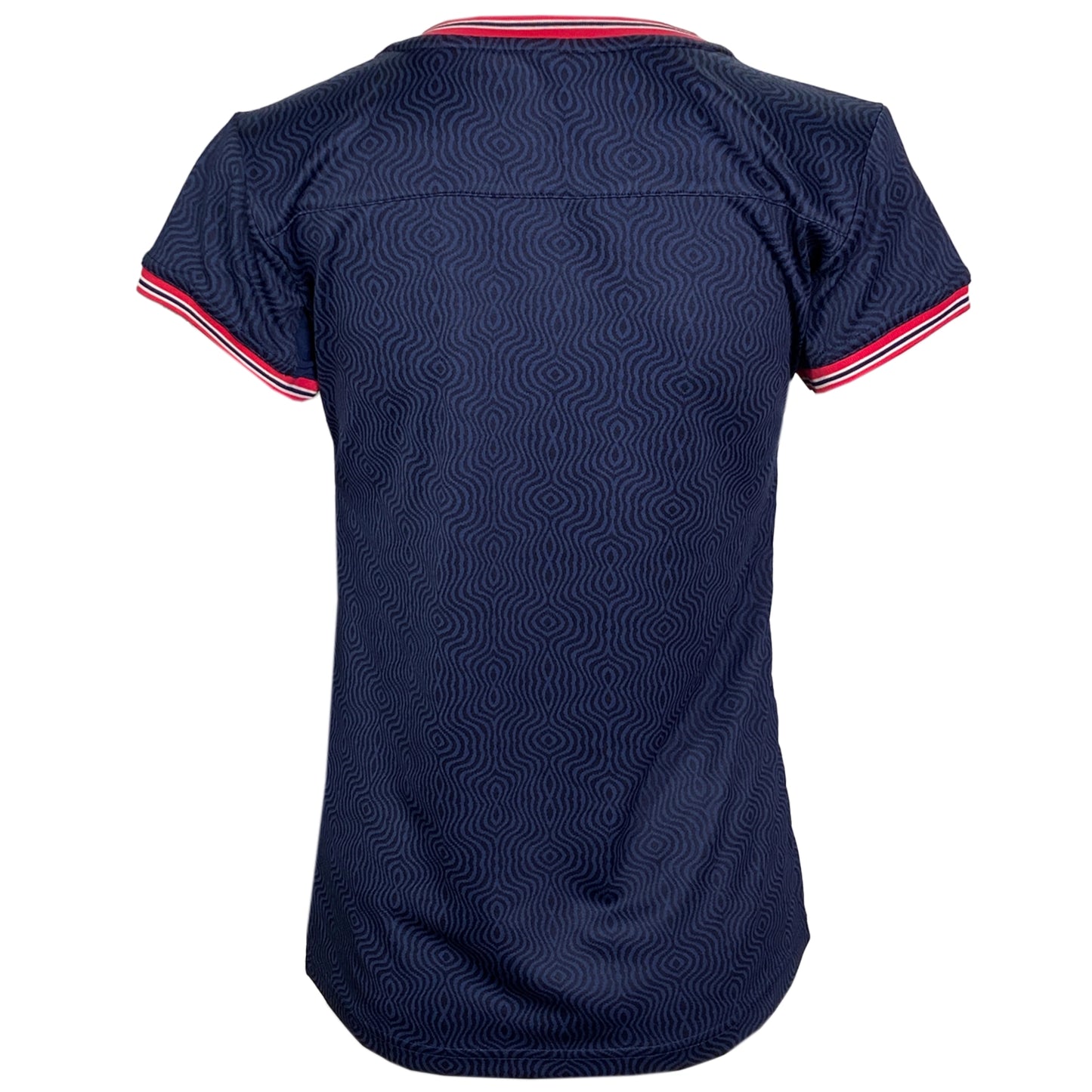 Yonex T-Shirt à col rond pour femme 20779 Bleu marine