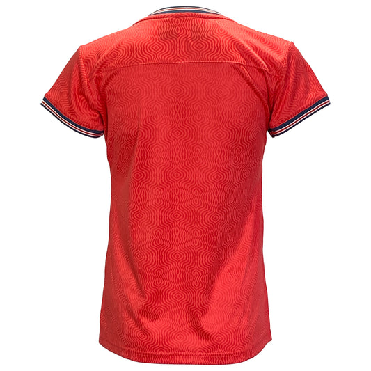 Yonex T-Shirt à col rond pour femme 20779 Rouge