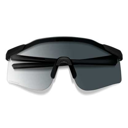 Smith Defy Sunglasses (Matte Black/ChromaPop Photochromic Clear To Gray)