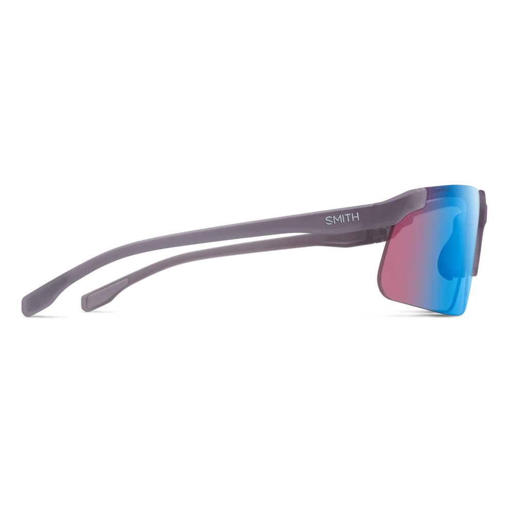 Smith Cipher Sunglasses (Matte Meteorite Crystal/ChromaPop Low Light Rose Blue Mirror)