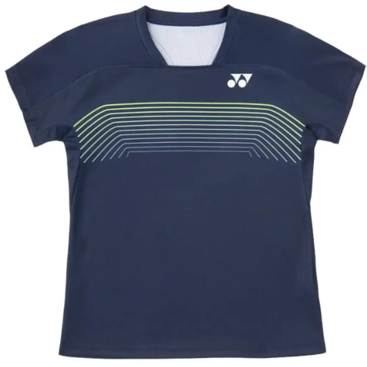 Yonex Team T-Shirt pour femme 21005 Bleu marine