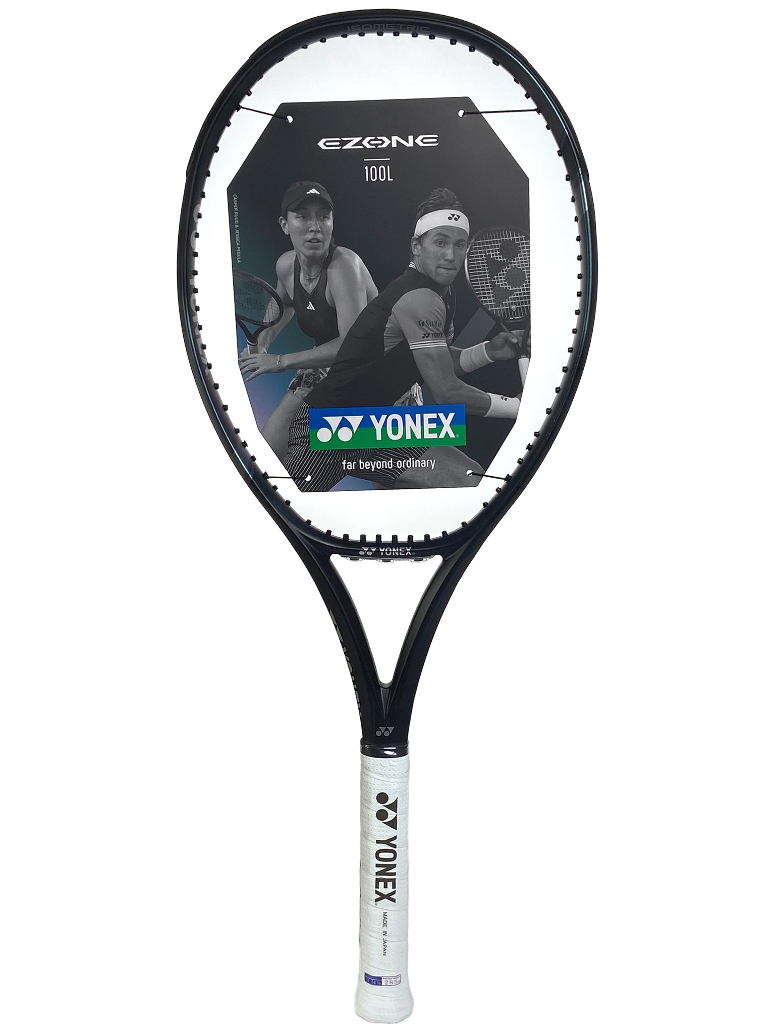 Yonex EZONE 100L - 285g Aqua Black Unstrung (7TH GEN.)