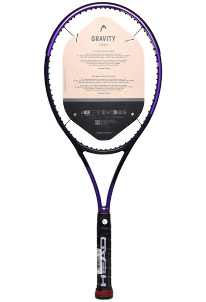 Head Gravity Tour Zverev 2026 Non cordée (239806) Édition Limitée