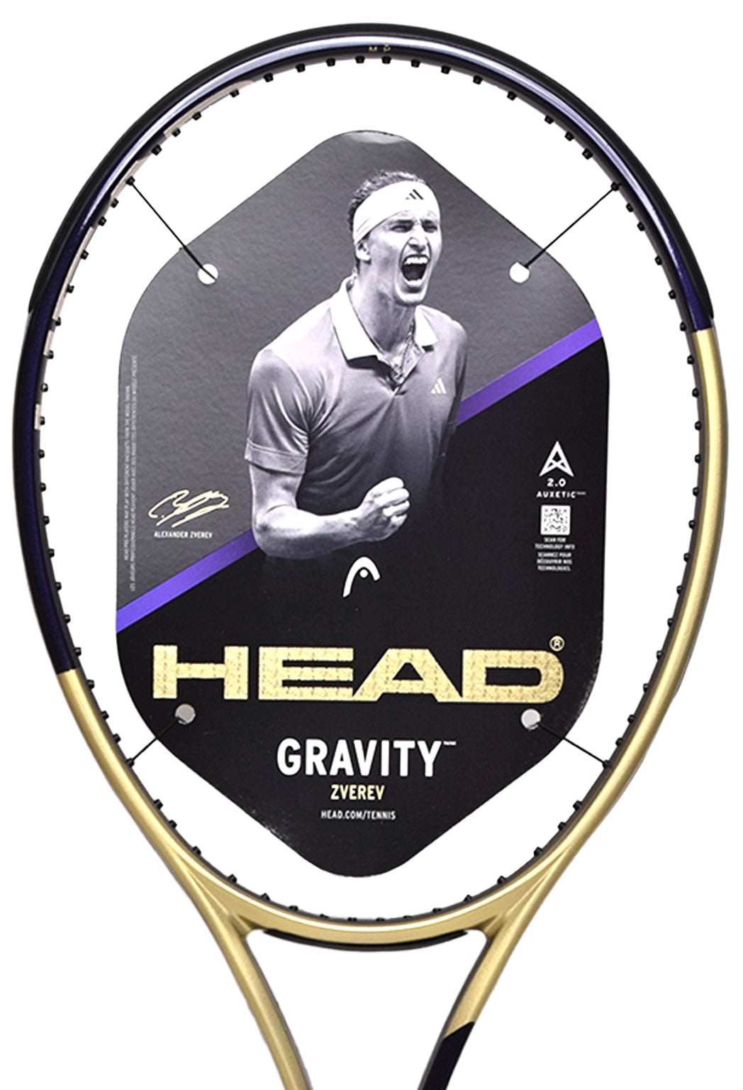 Head Gravity MP Zverev 2026 Unstrung (239816) Limited Edition
