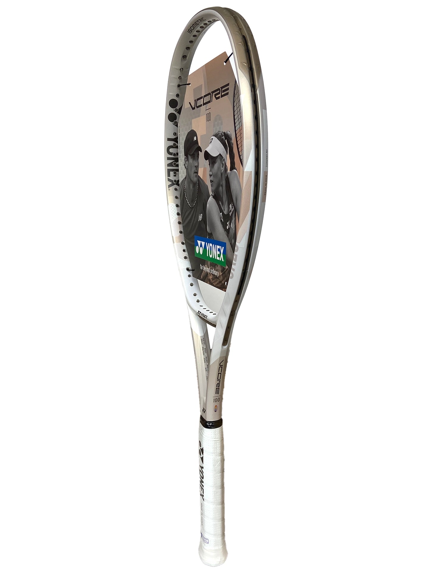 Yonex VCore 100 Unstrung (7th Gen) Sand Beige