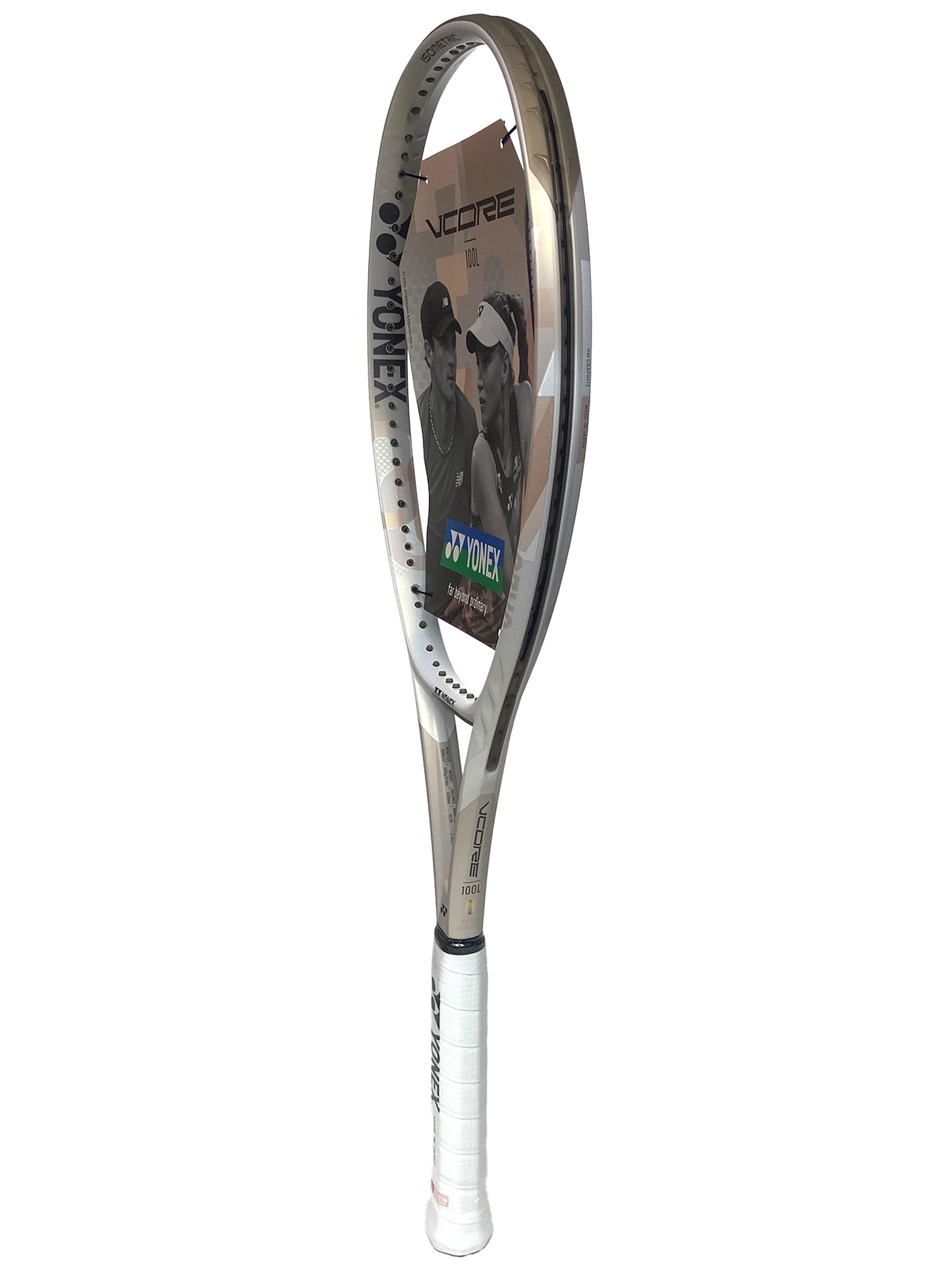 Yonex VCore 100L Unstrung (7th Gen) Sand Beige