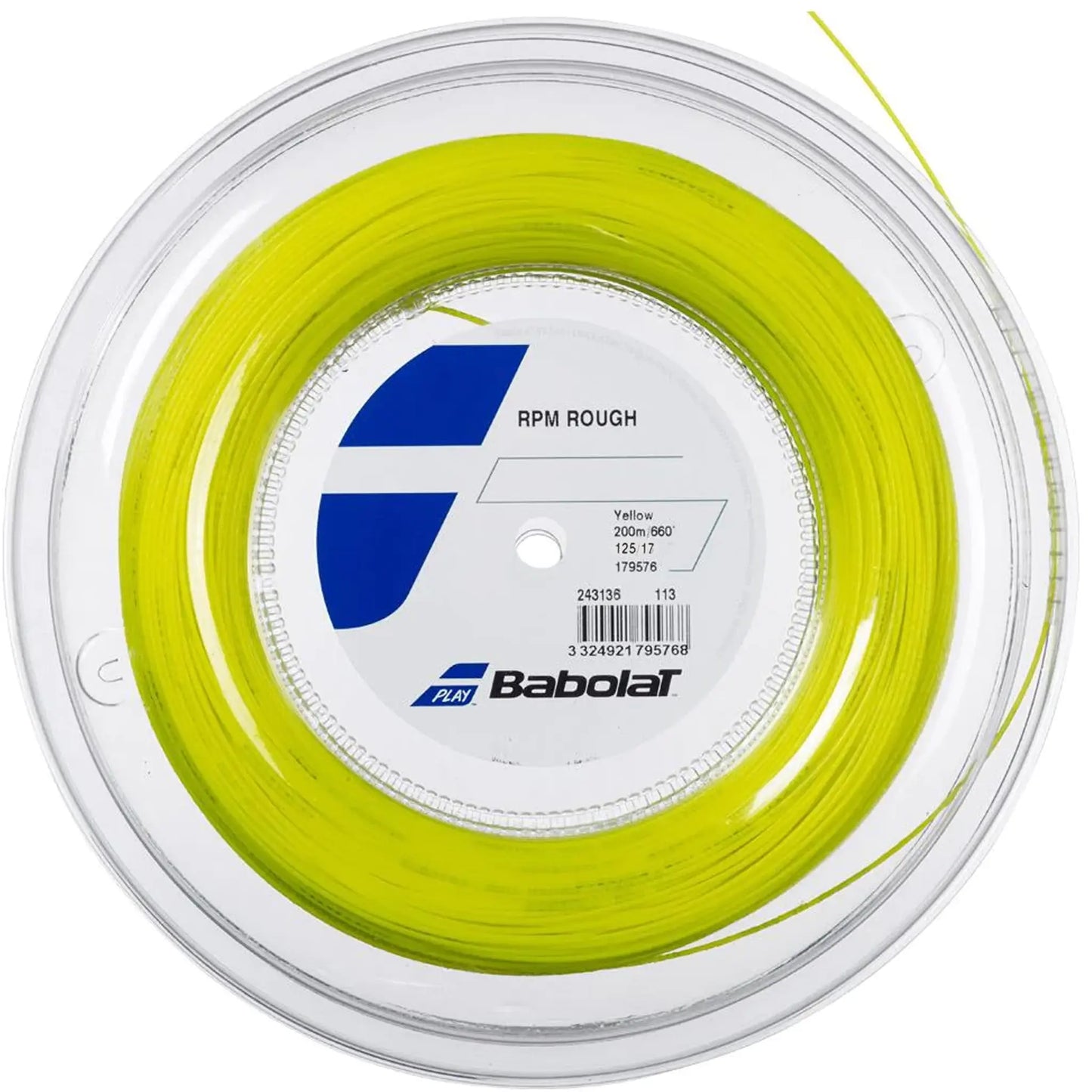 Babolat roulette RPM Rough 125/17 Jaune (200M)