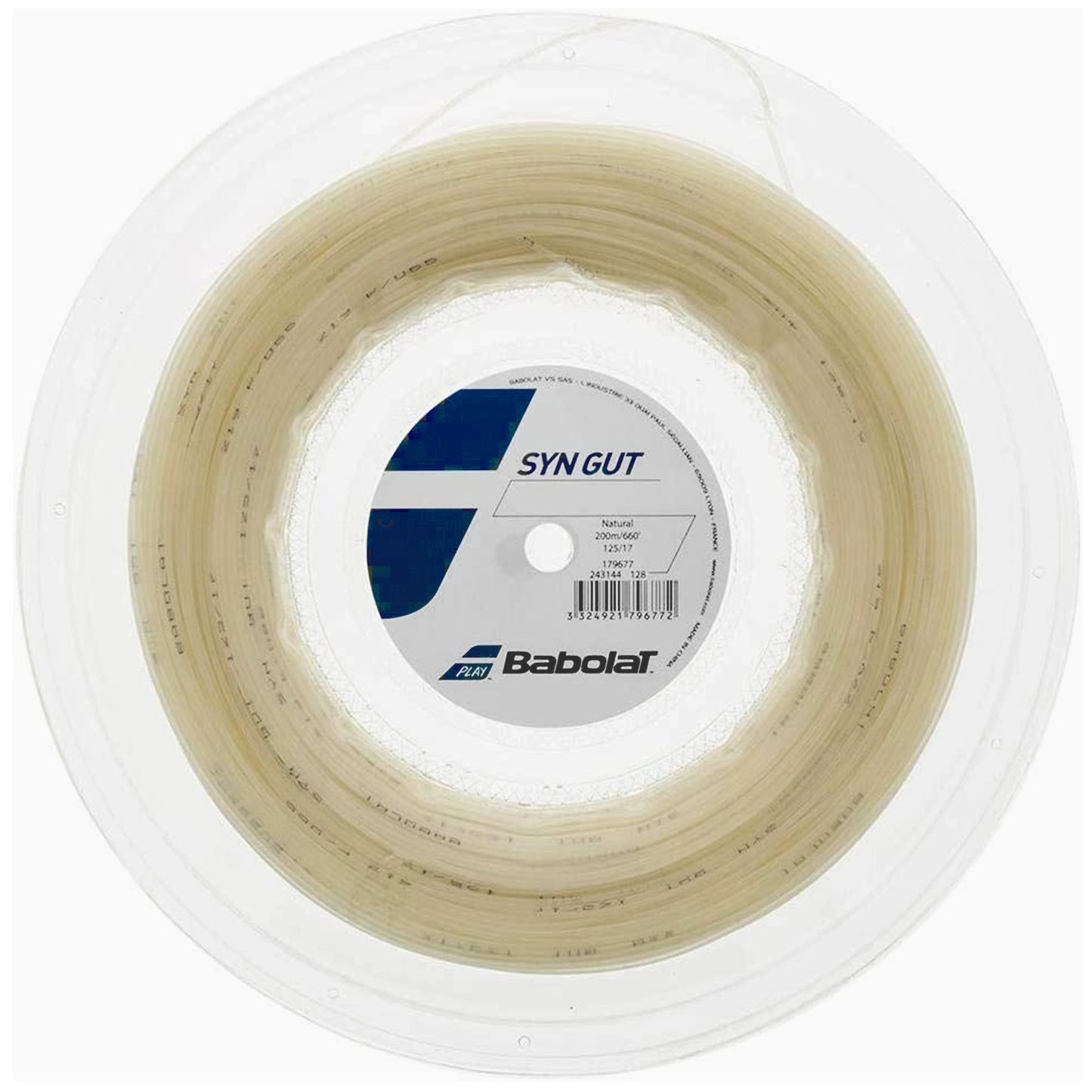 Babolat roulette Synthetic Gut 125/17 Naturel (200M)