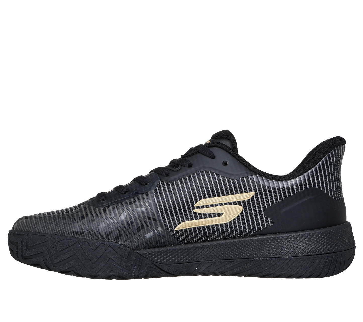 Skechers Homme Viper Court Pro - Pickleball 246109-BKGD