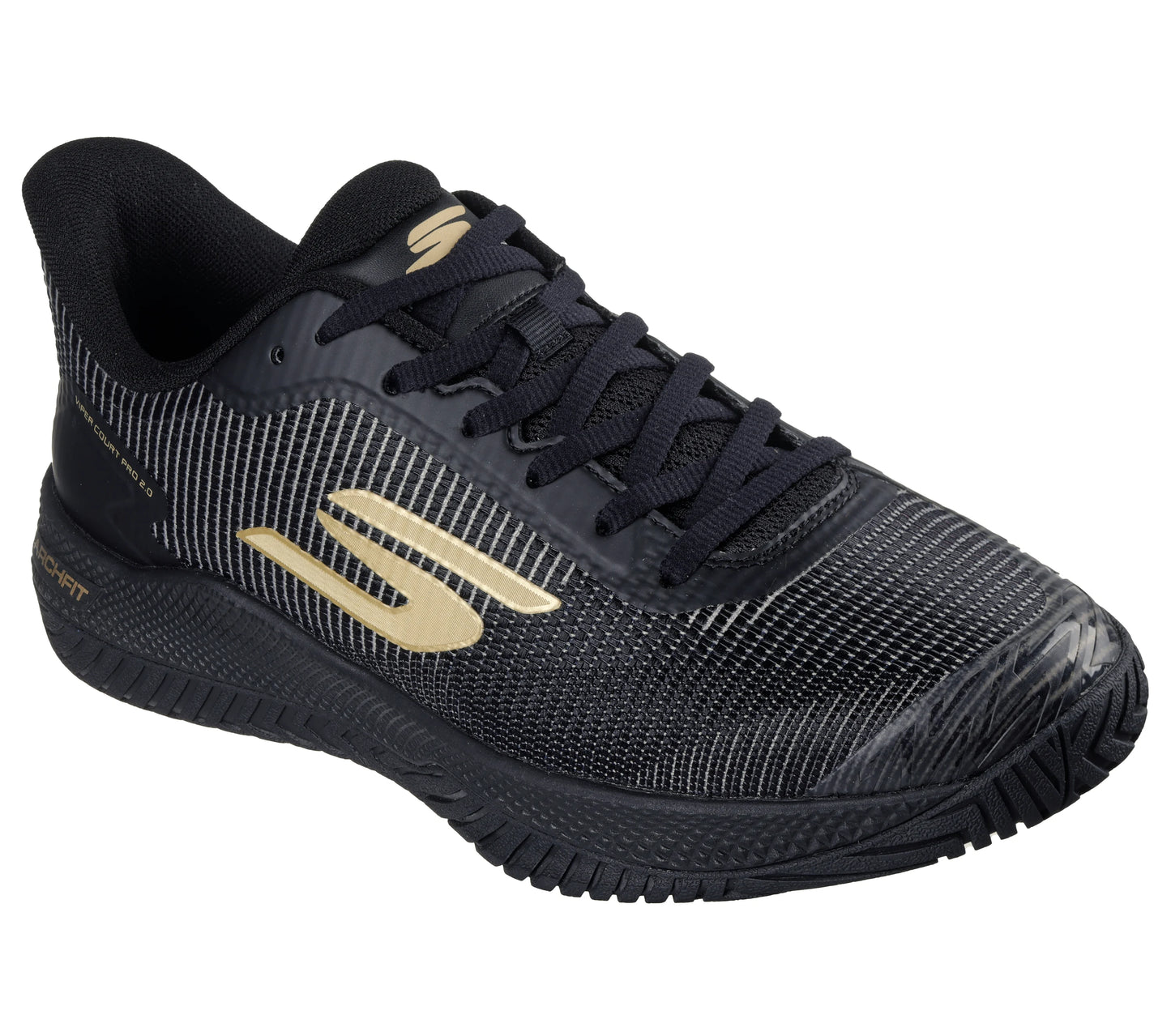 Skechers Homme Viper Court Pro - Pickleball 246109-BKGD