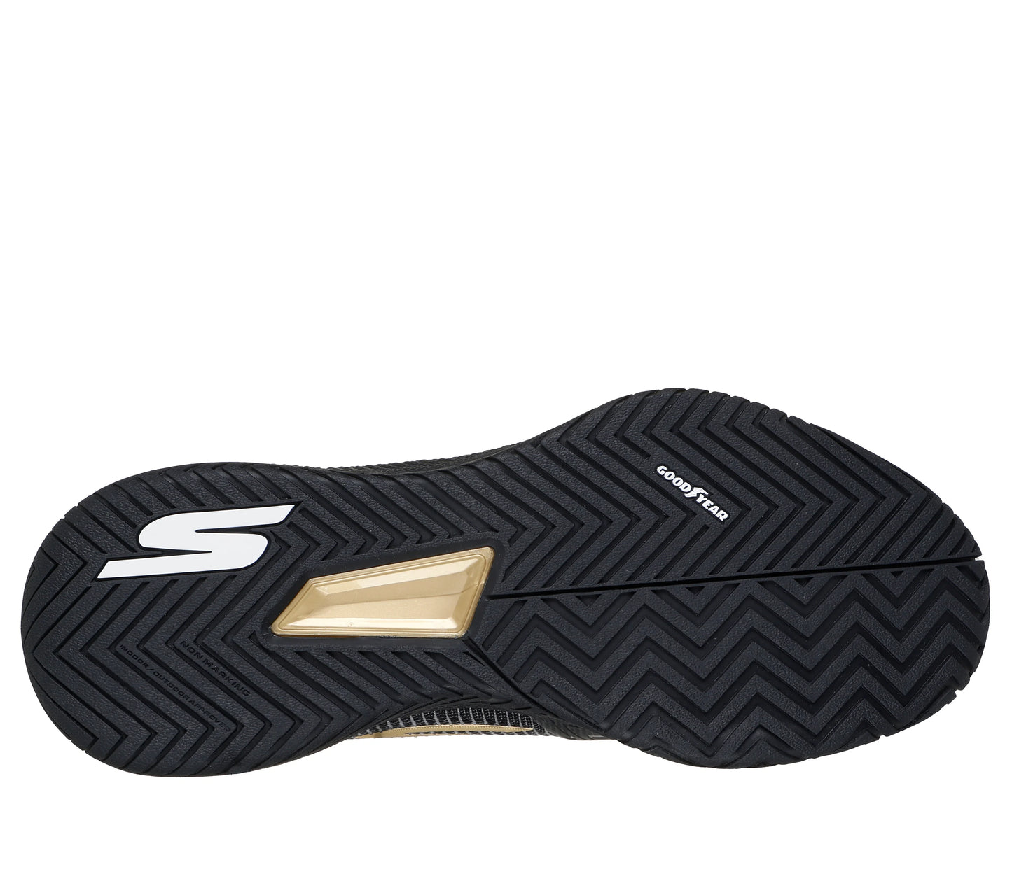 Skechers Homme Viper Court Pro - Pickleball 246109-BKGD